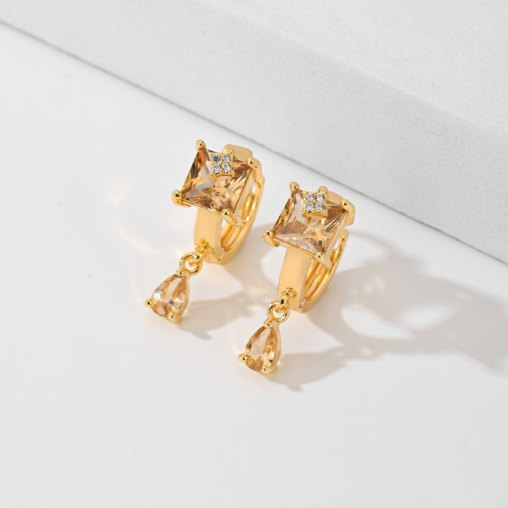 Gold Plated Copper Earrings