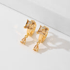 Gold Plated Copper Earrings