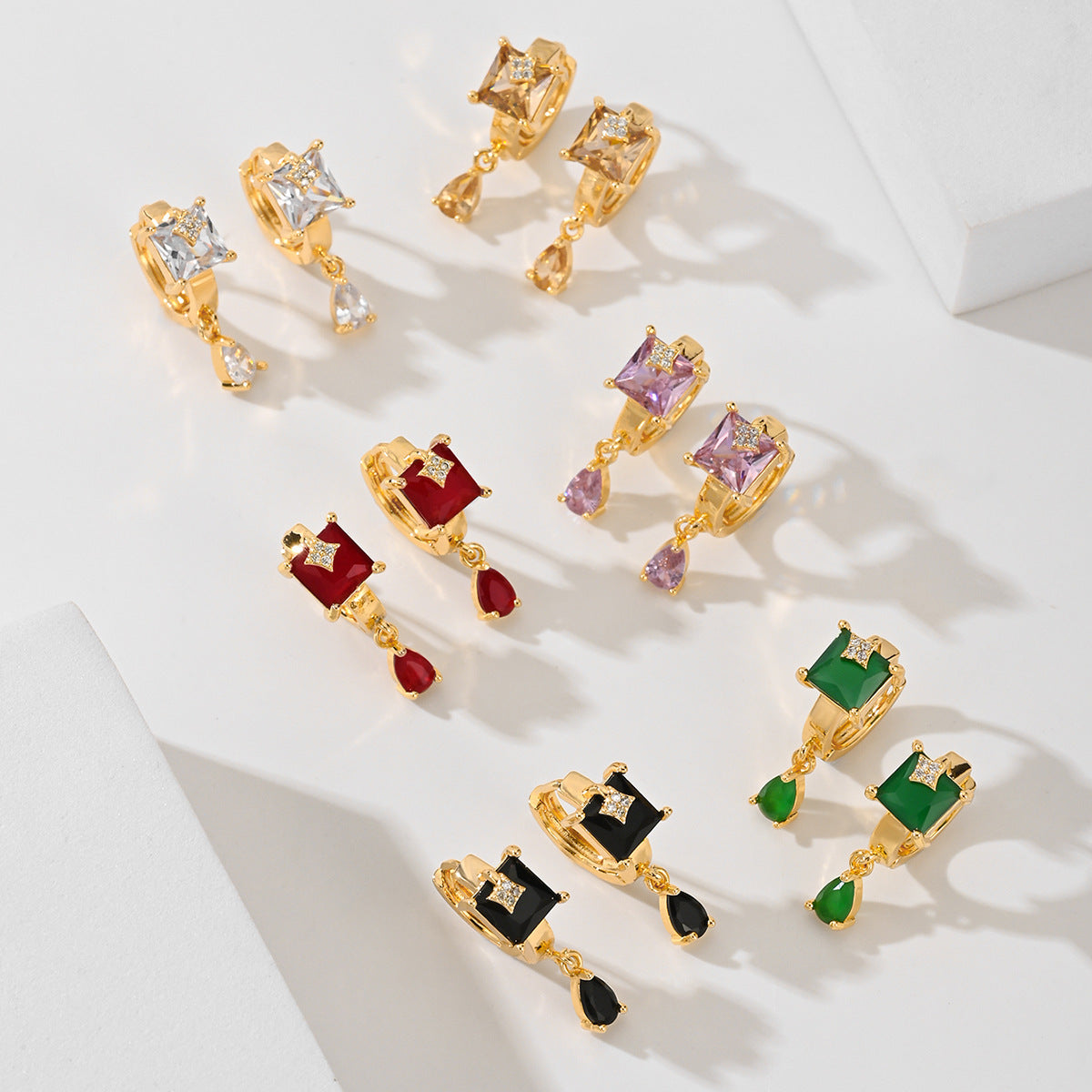 Gold Plated Copper Earrings