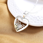 Fashion Exquisite And Creative Bee Hive Pendant