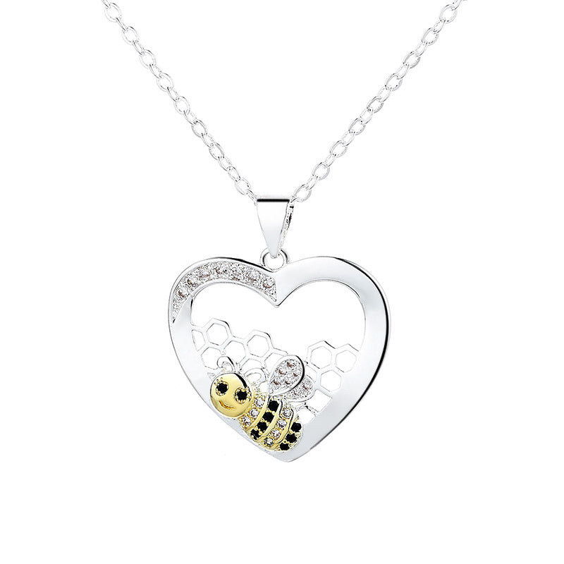Fashion Exquisite And Creative Bee Hive Pendant